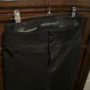 Black liquid Jean Lane Bryant